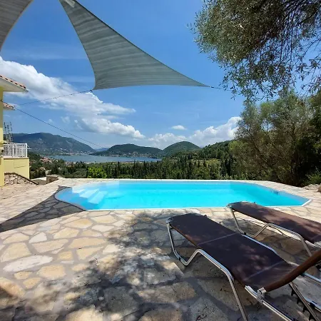 Sunrise With Stunning Views And Private Pool Katokhorion (Lefkada)